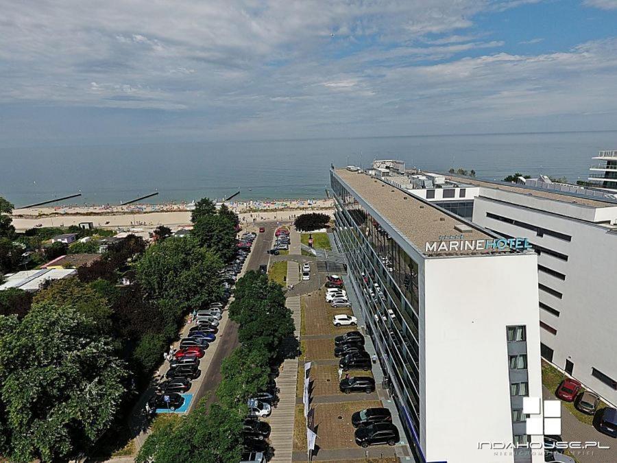 Apartamentyprzymorzu Marine***** Apartament Dwupoziomowy Z Widokiem Na Morze Kolobrzeg Dış mekan fotoğraf