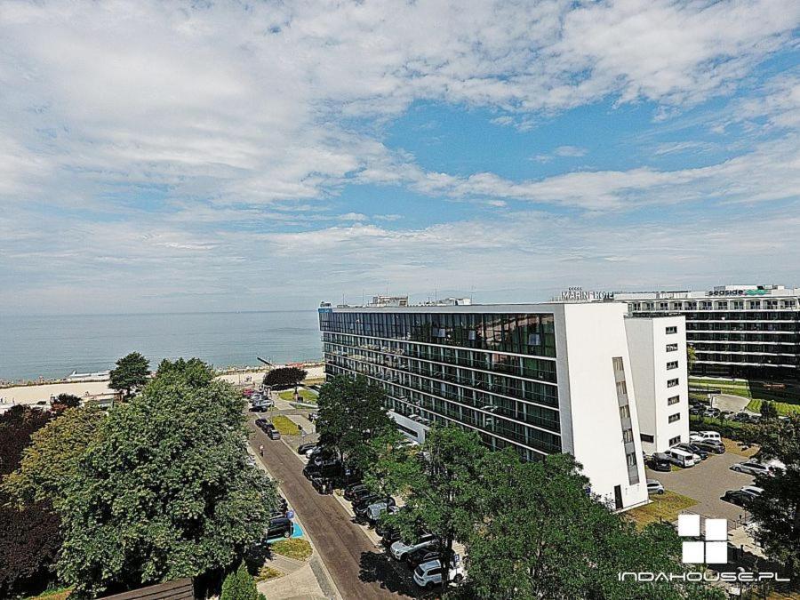 Apartamentyprzymorzu Marine***** Apartament Dwupoziomowy Z Widokiem Na Morze Kolobrzeg Dış mekan fotoğraf