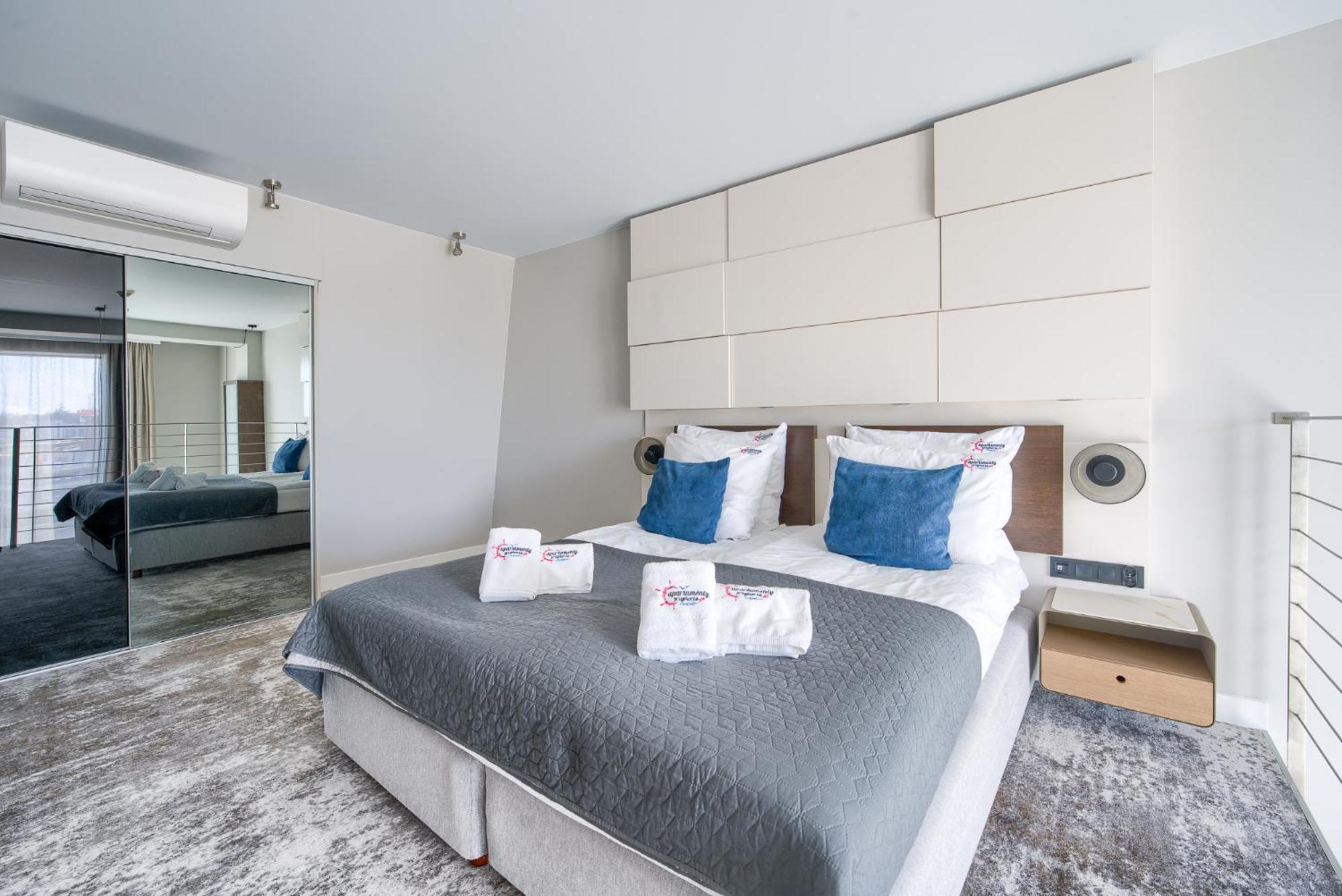 Apartamentyprzymorzu Marine***** Apartament Dwupoziomowy Z Widokiem Na Morze Kolobrzeg Dış mekan fotoğraf
