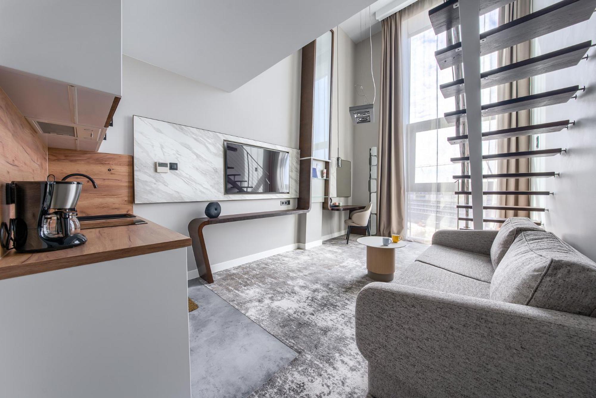 Apartamentyprzymorzu Marine***** Apartament Dwupoziomowy Z Widokiem Na Morze Kolobrzeg Dış mekan fotoğraf