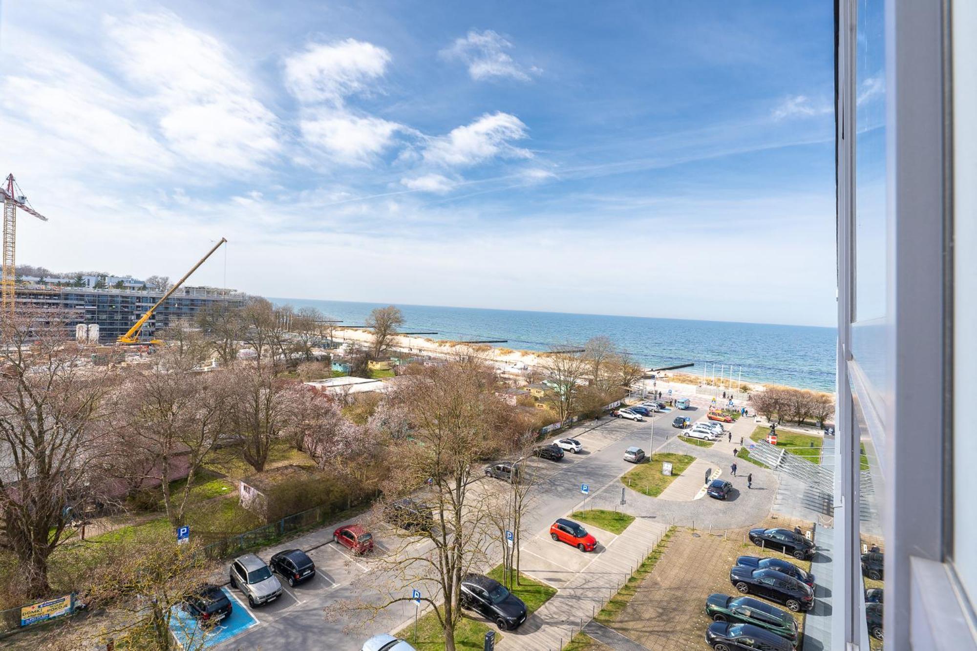 Apartamentyprzymorzu Marine***** Apartament Dwupoziomowy Z Widokiem Na Morze Kolobrzeg Dış mekan fotoğraf